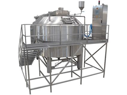 Industrial equipment for cheese production