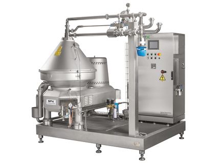 Milk separator bactorfuge