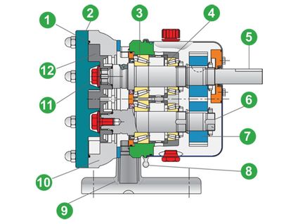 Rotary Pump Schematic