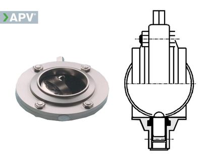 Disk valve APV SV1